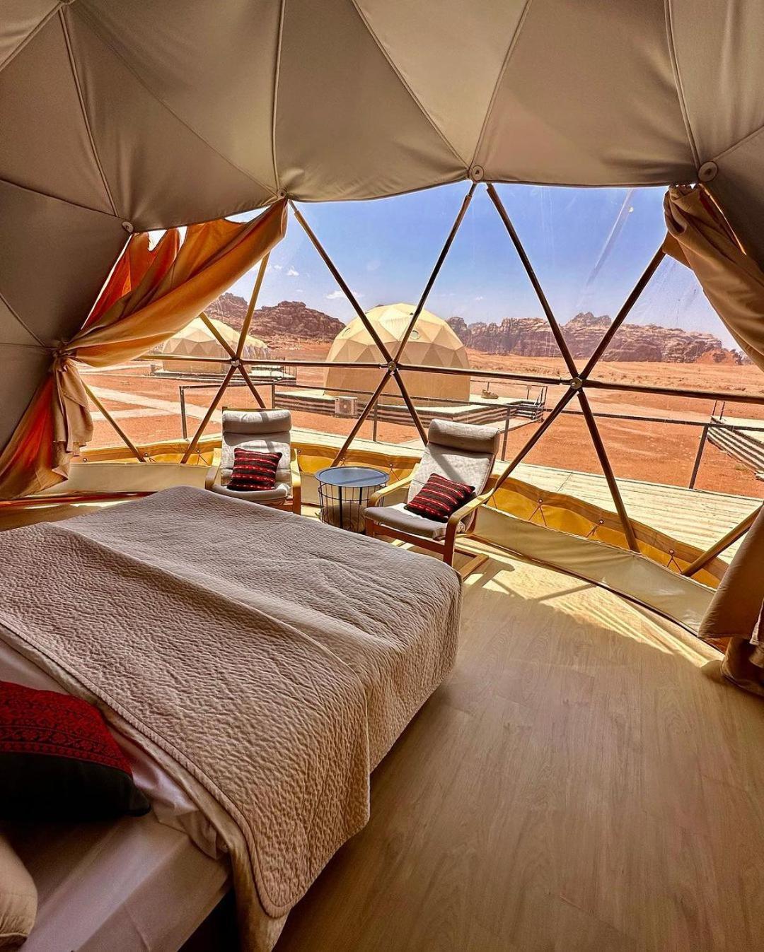 Wadi Rum Sunset Camp Buitenkant foto