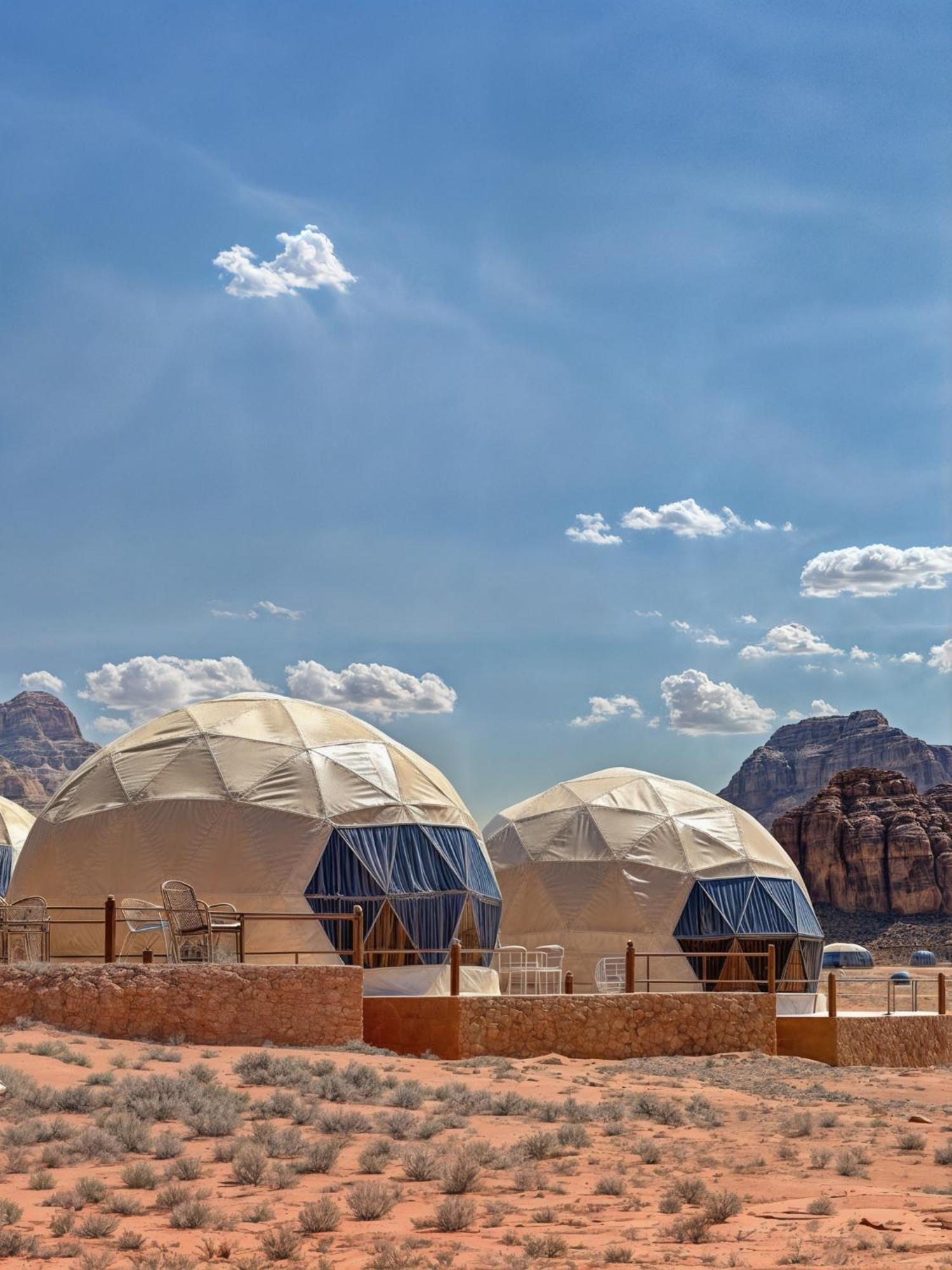 Wadi Rum Sunset Camp Buitenkant foto