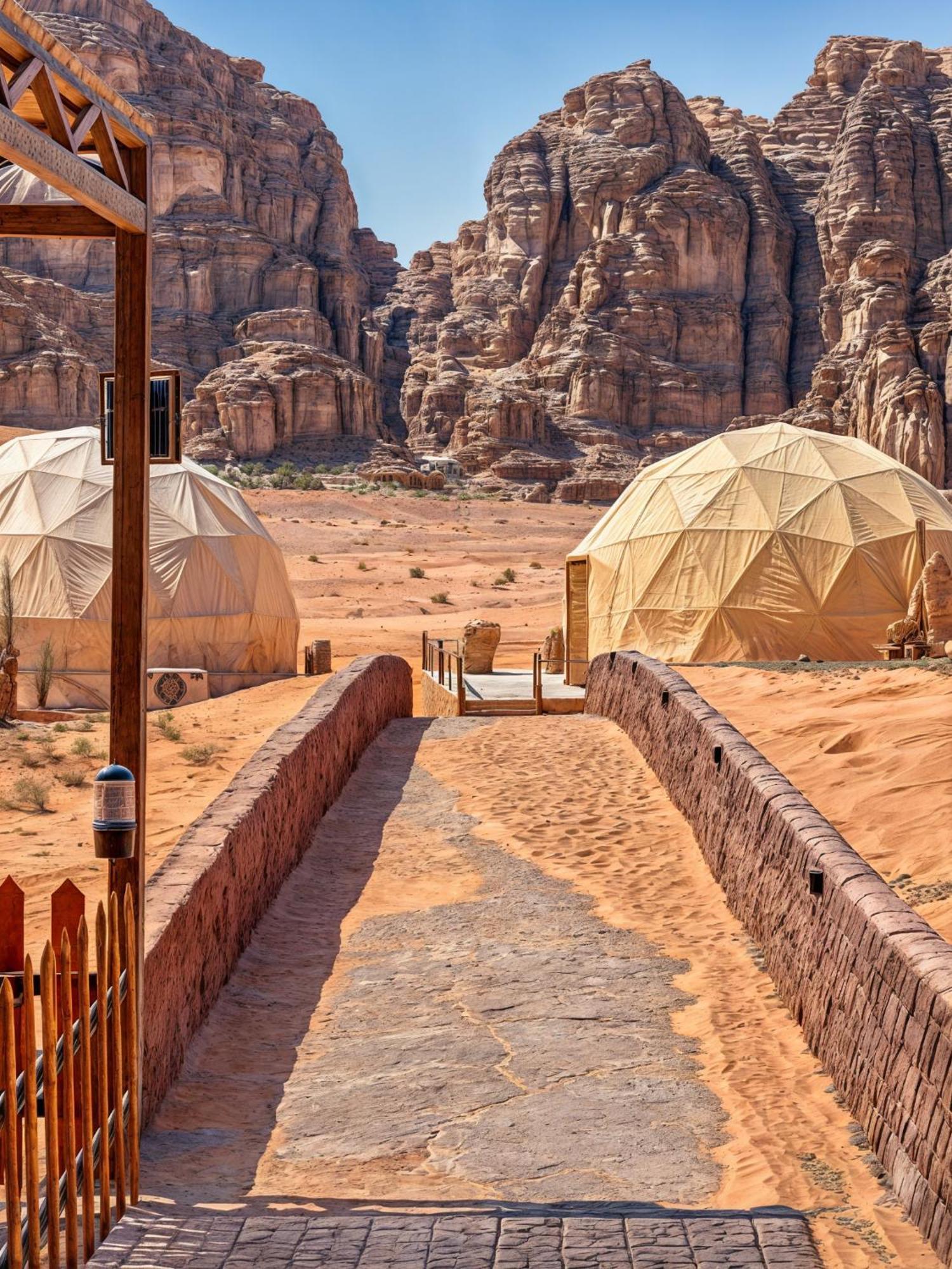 Wadi Rum Sunset Camp Buitenkant foto
