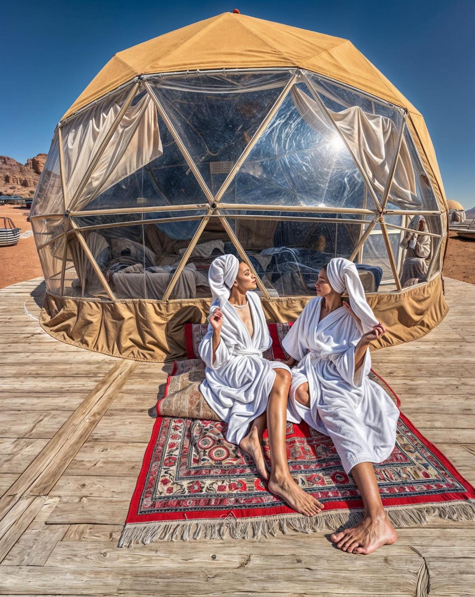 Wadi Rum Sunset Camp Buitenkant foto